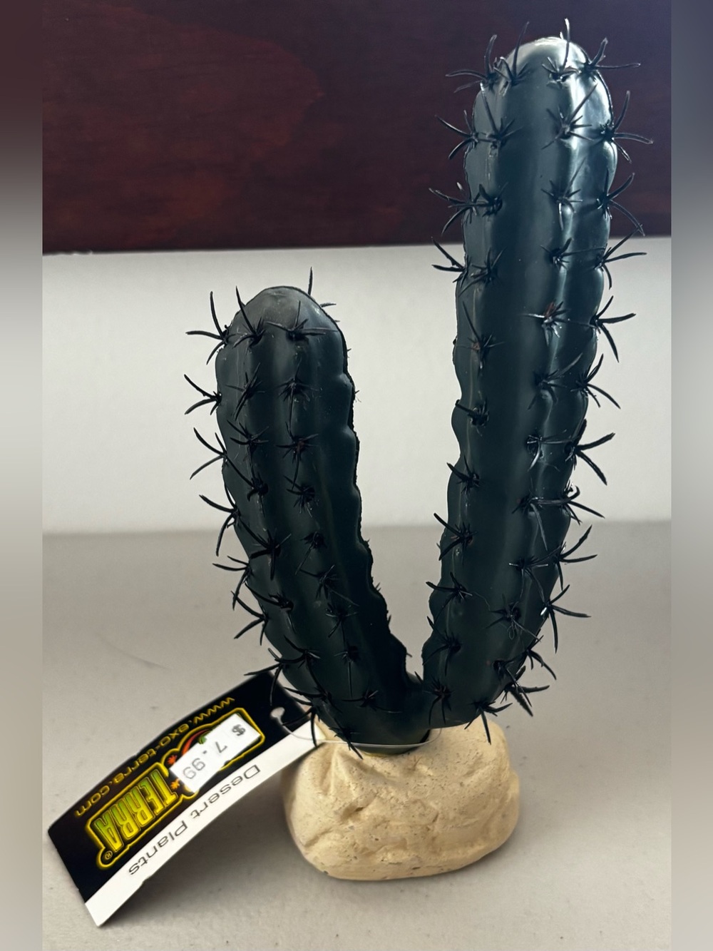 Exo Terra Reptile Terrarium Desert Plant Finger Cactus Small Tank Decor